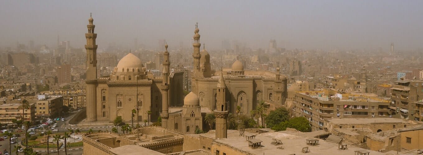 Una-maravillosa-foto-del-Sultán-Hassan-y-La-Mezquita-Al-Rifai-en-el-cairo Sultán Hassan y la Mezquita Al-Rifai en El Cairo, arquitectura impresionante.