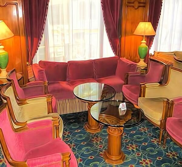 Zeina disfrutando de un crucero por el río Nilo.